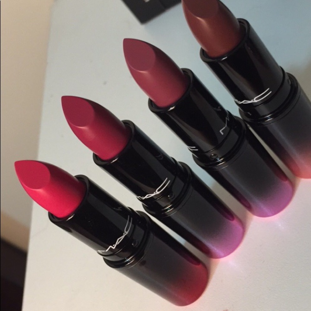 Mac love me lipsticks